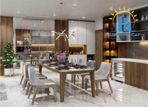 Thiết kế thi công nội thất Fiato Premier cùng Sunshinecaf