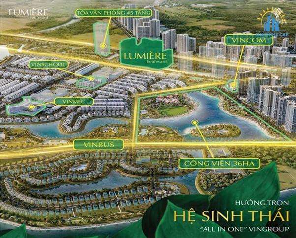 Tiện ích xung quanh của Lumiere Boulevard