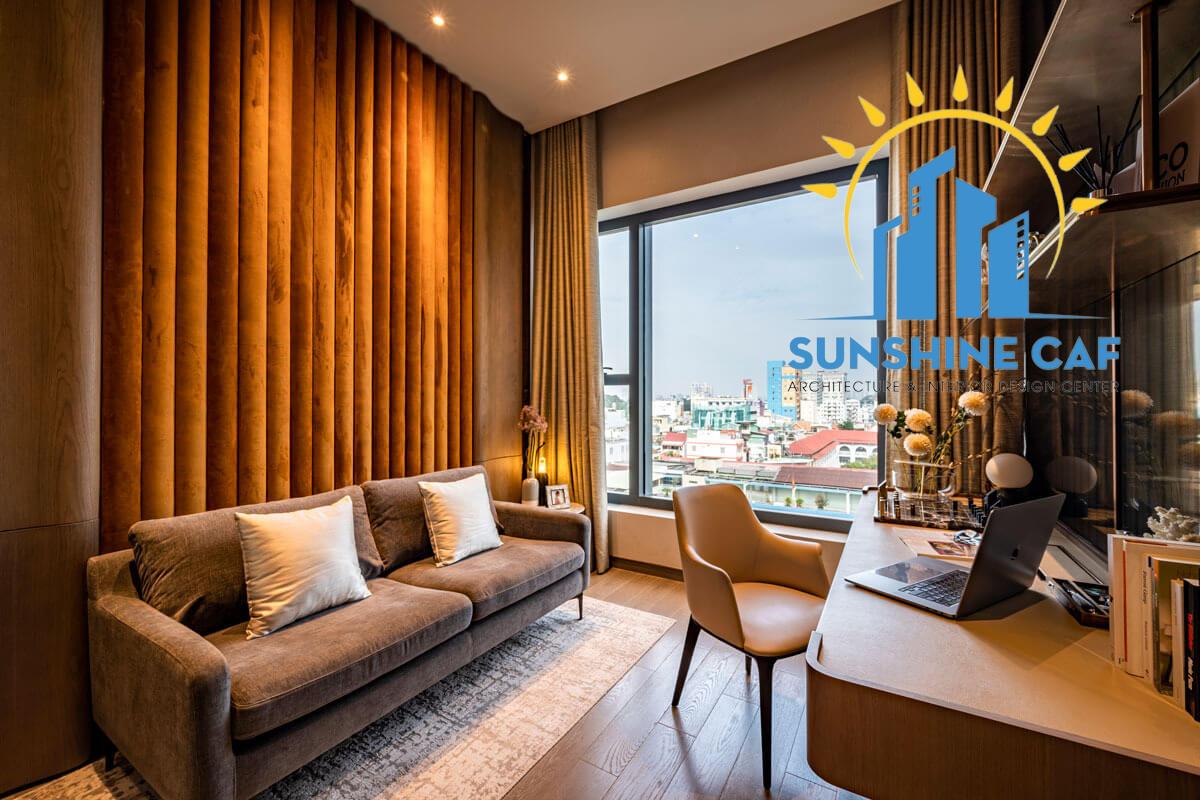 Thiết kế nội thất sang trọng và tinh tế.