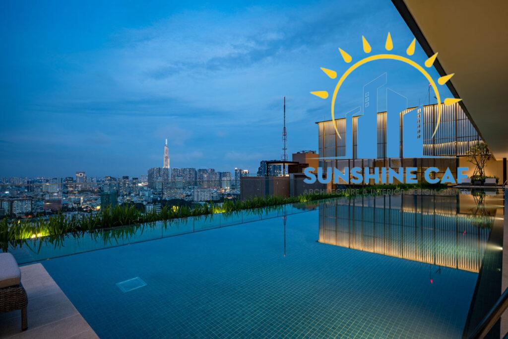 Thiết kế thi công nội thất Skypark Atria Saigon - Sunshinecaf