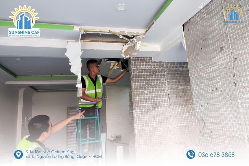 CÙNG SUNSHINE CAF SỬA CHỮA NHÀ XUỐNG CẤP ĐỂ KỊP ĐÓN TẾT