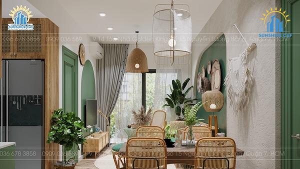 Khu vườn nhiệt đới rực rỡ giữa lòng thành phố