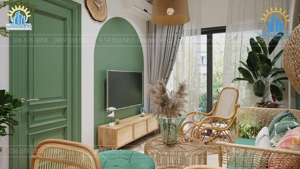 Khu vườn nhiệt đới rực rỡ giữa lòng thành phố