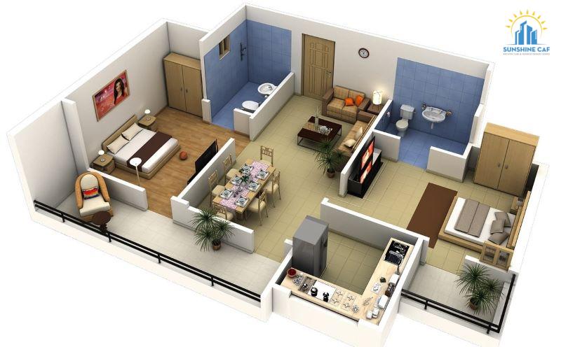 Căn cứ vào nhu cầu và mục đích sử dụng để thiết kế nhà phố