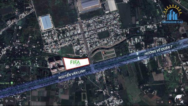 Vị trí dự án Sakura Heights - FiFa City