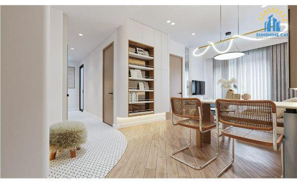 Thiết kế thi công nội thất Sakura Heights - FiFa căn hộ 1 phòng ngủ
