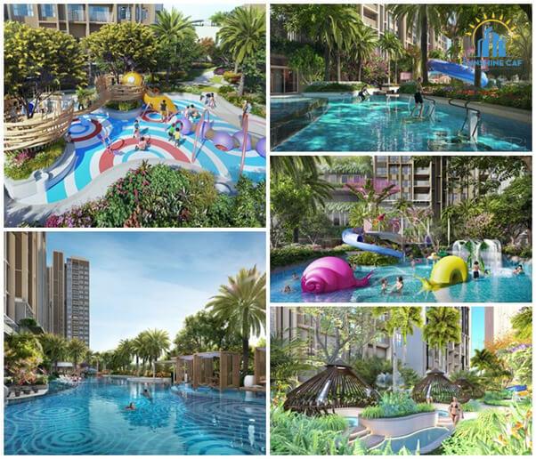 Tiện ích nội khu của cả hai dự án