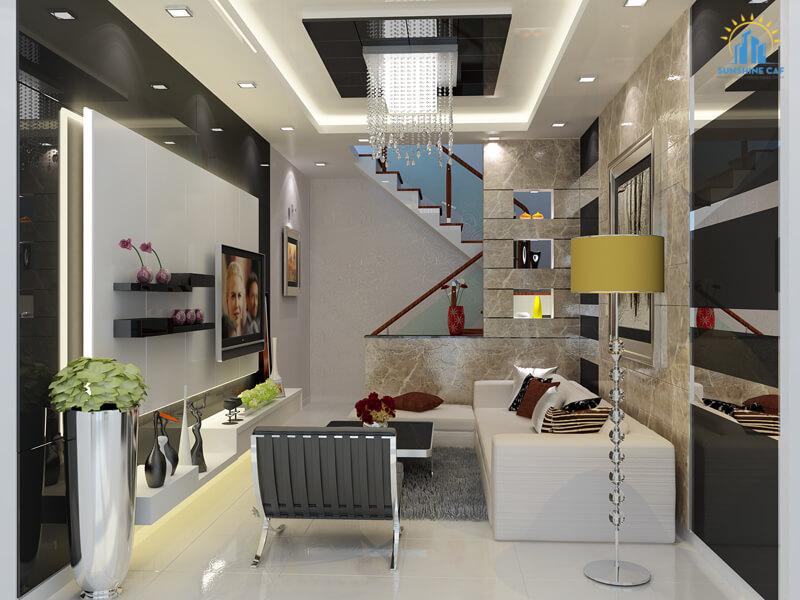 Tổng thể mẫu nội thất sau khi hoàn thiện