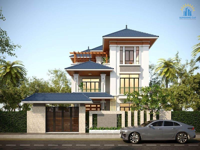 Sunshine CAF dọn dẹp vệ sinh, bàn giao công trình biệt thự cho gia chủ