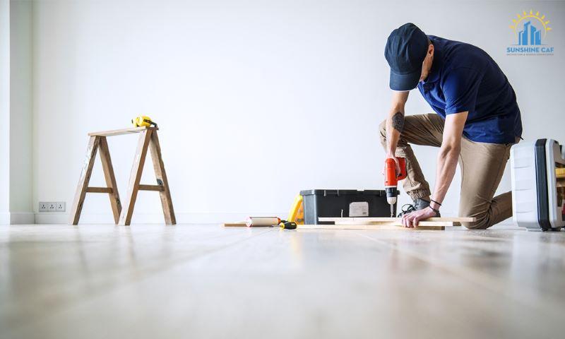 Thay vì tháo dỡ sàn nhà bạn có thể đánh bóng, làm mới