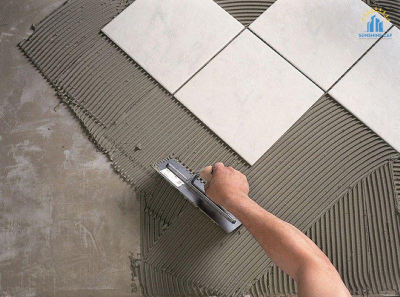 Kỹ thuật ốp lát gạch vừa khít, đều đẹp