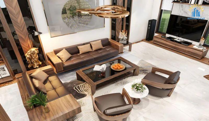 Mẫu công trình do Sunshine CAF thi công hoàn thiện nội thất
