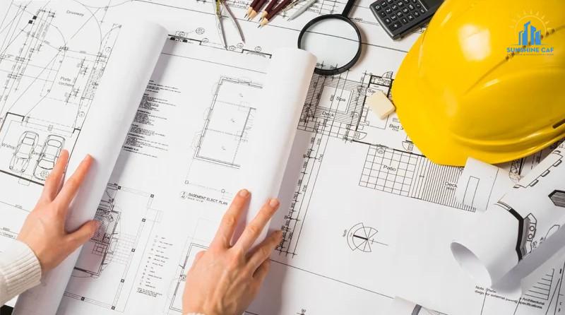 Đơn vị thi công sẽ tiến hành công việc dựa trên bản vẽ do gia chủ cung cấp