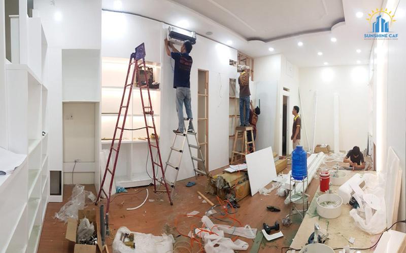 Nâng cấp những phần thô bị xuống cấp để đảm bảo chất lượng công trình sau thi công