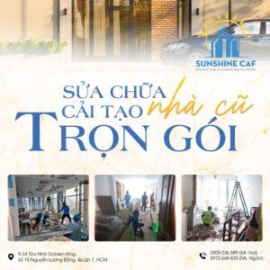 SỬA CHỮA - CẢI TẠO NHÀ CŨ TRỌN GÓI