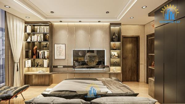 THIẾT KẾ NỘI THẤT HIỆN ĐẠI BÊN TRONG CĂN HỘ PENTHOUSE 3PN+ VINHOMES GRAND PARK