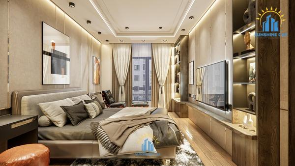 THIẾT KẾ NỘI THẤT HIỆN ĐẠI BÊN TRONG CĂN HỘ PENTHOUSE 3PN+ VINHOMES GRAND PARK