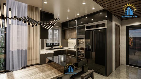 THIẾT KẾ NỘI THẤT HIỆN ĐẠI BÊN TRONG CĂN HỘ PENTHOUSE 3PN+ VINHOMES GRAND PARK