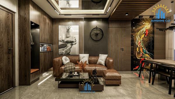 THIẾT KẾ NỘI THẤT HIỆN ĐẠI BÊN TRONG CĂN HỘ PENTHOUSE 3PN+ VINHOMES GRAND PARK
