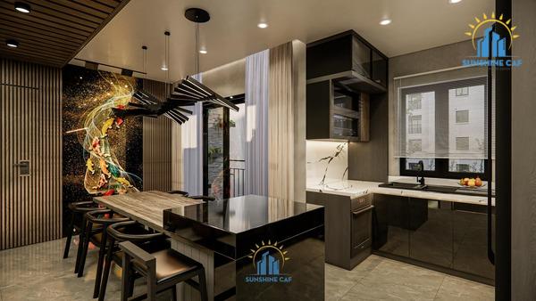 THIẾT KẾ NỘI THẤT HIỆN ĐẠI BÊN TRONG CĂN HỘ PENTHOUSE 3PN+ VINHOMES GRAND PARK