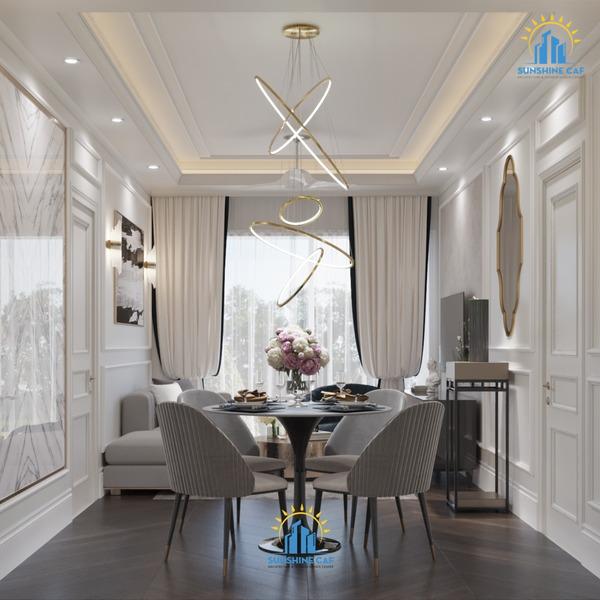 THIẾT KẾ TÂN CỔ ĐIỂN SANG TRỌNG - CĂN HỘ DRAGON HILLS 72m2 - 2 PHÒNG NGỦ