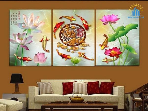 101+ mẫu tranh treo văn phòng hợp phong thuỷ