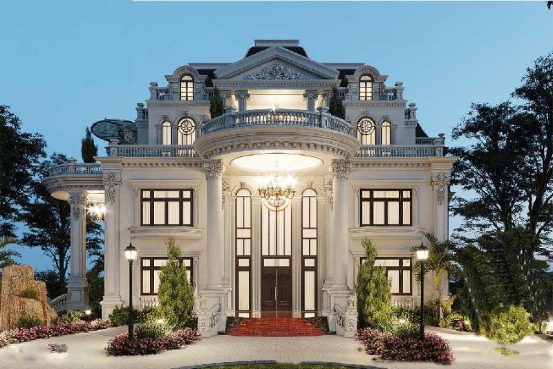 Biệt thự cổ điển 2 tầng