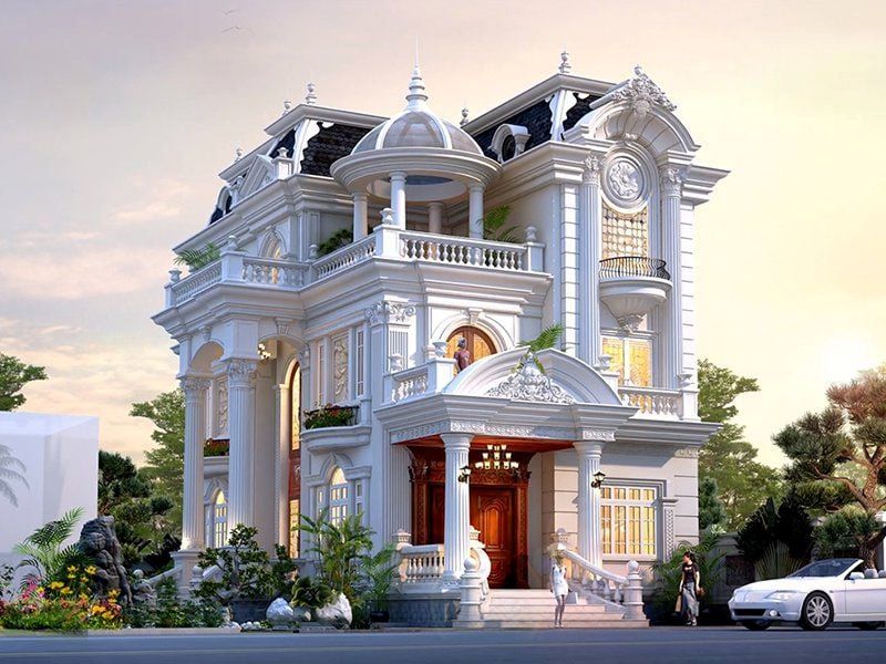 Biệt thự cổ điển 3 tầng