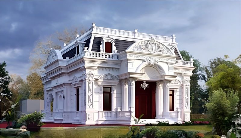 Biệt thự cổ điển sân vườn