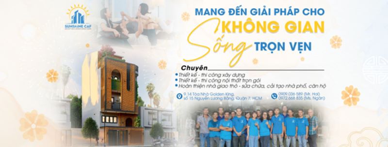 Sunshine CAF - Đơn vị thiết kế biệt thự phong cách tối giản