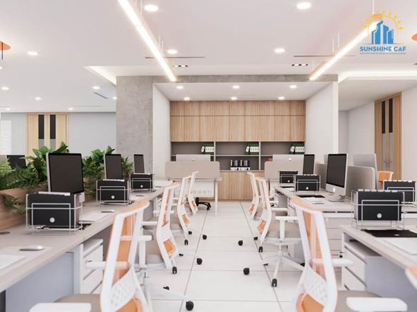 Nguyên lý thiết kế văn phòng hiện đại, hiệu quả
