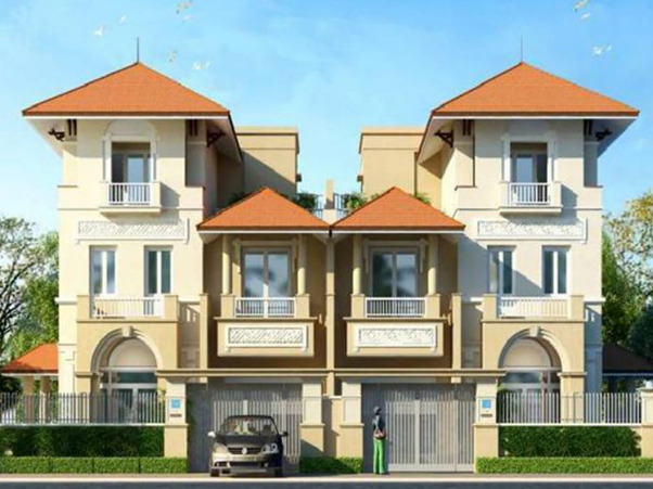 Biệt thự song lập mang đậm nét sang trọng và độc đáo