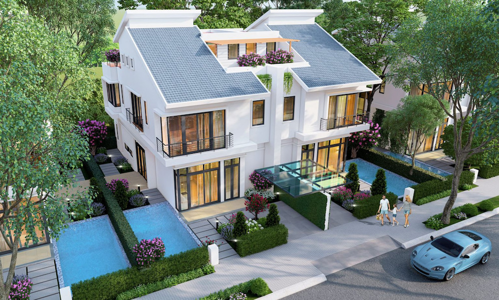 Yếu tố thiên nhiên luôn được xen lẫn vào thiết kế