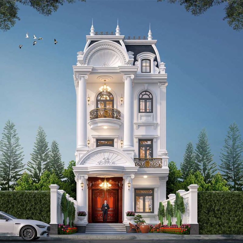 50+ mẫu biệt thự mini 3 tầng đẹp, sang trọng